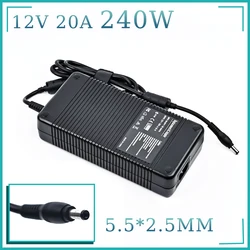 FOR Delta 12V 20A 240W Notebook Power Adapter EADP-240AB B 5.5*2.5 with Spring