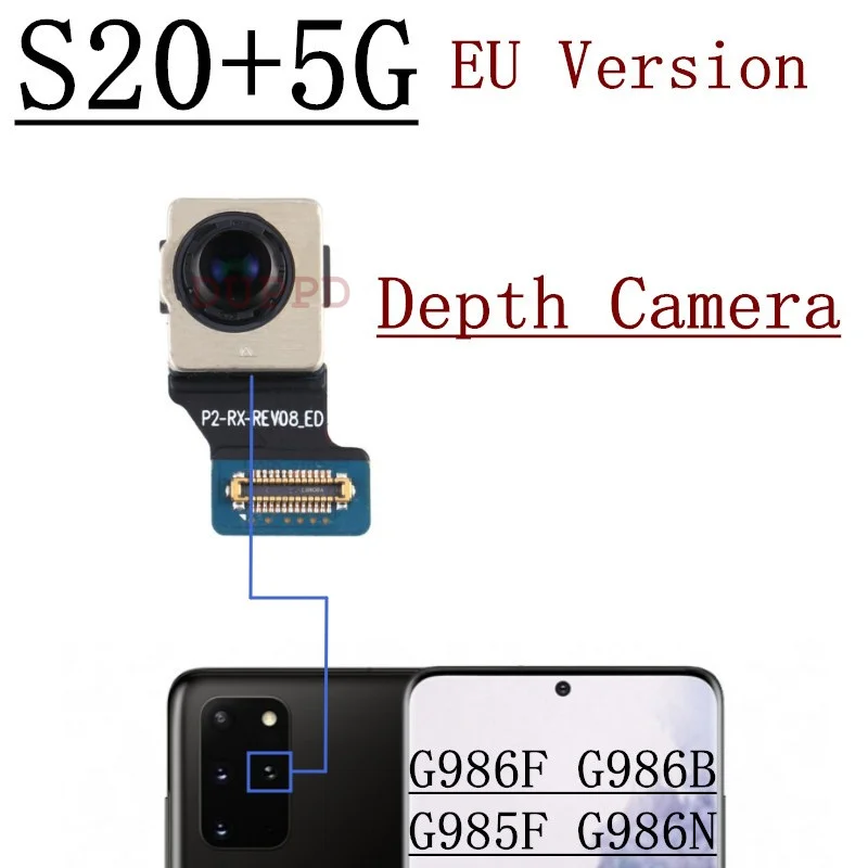 Rear Camera For Samsung Galaxy S20+5G G985F G986F G986B G986U Front Selfie Small Frontal Back Main Camera Module Flex