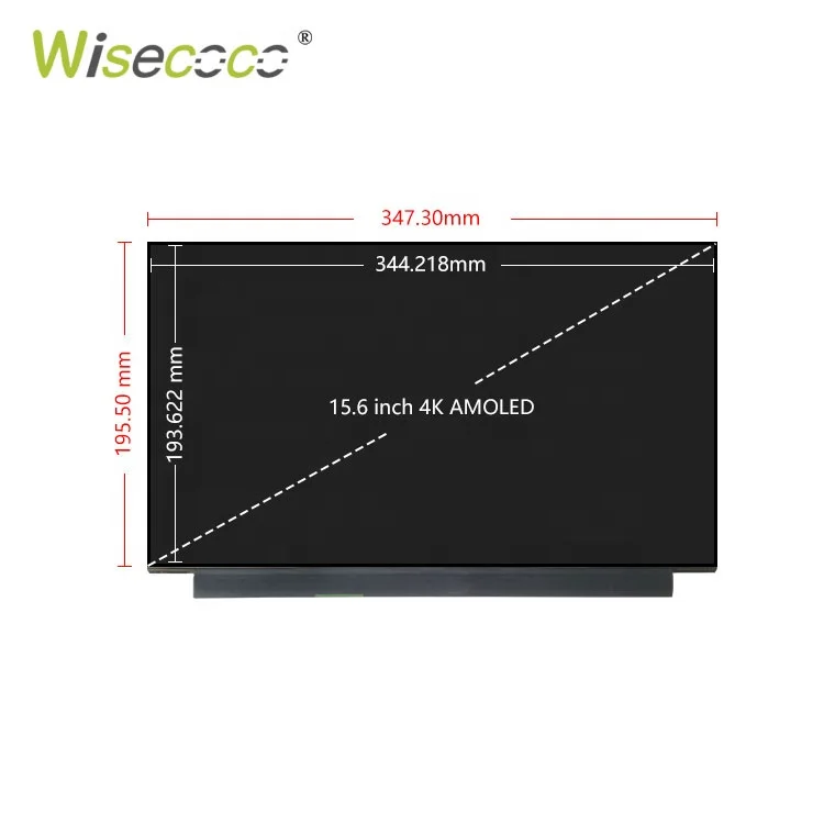 15.6 Inch Uhd Oled Edp 40 Pin Touch Screen Tablet Amoled 3840x2160 4K IPS Amoled Display 15.6
