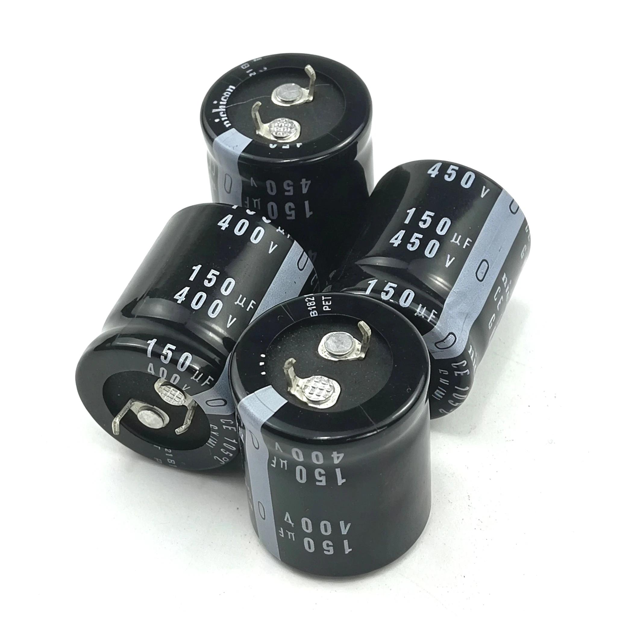 2pcs 400V 150uF capacitor 450V 150uF Nichicon 22x25 22x30 22x35 22x40 25x25 25x30 25x35 30x25