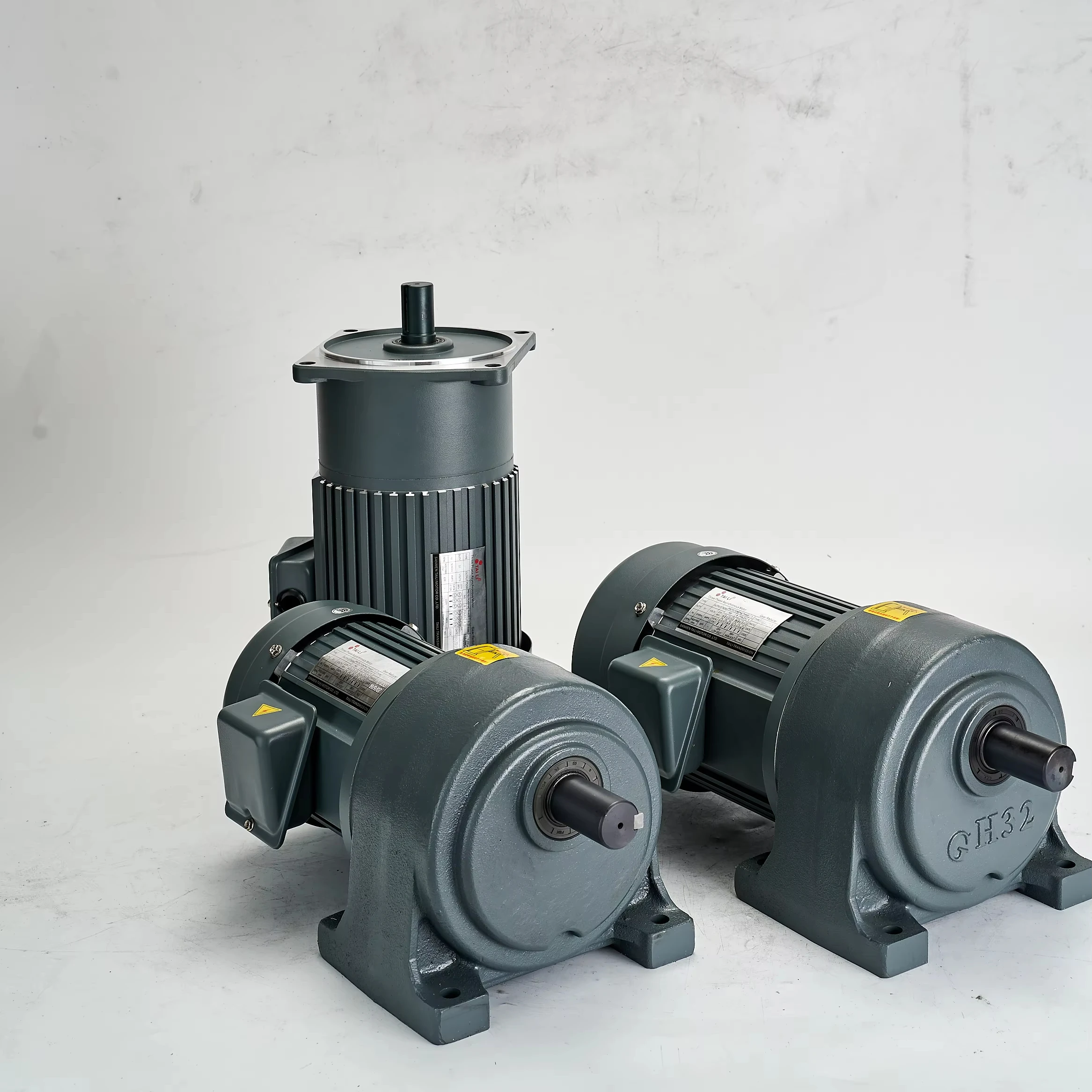 AC  Motor Gearbox 1hp 2hp 3hp 750w 2.2kw 3kw 5kw Three-phase Gear Reducer 220/380V  Gear Motor for Conveyor Packaging Machine