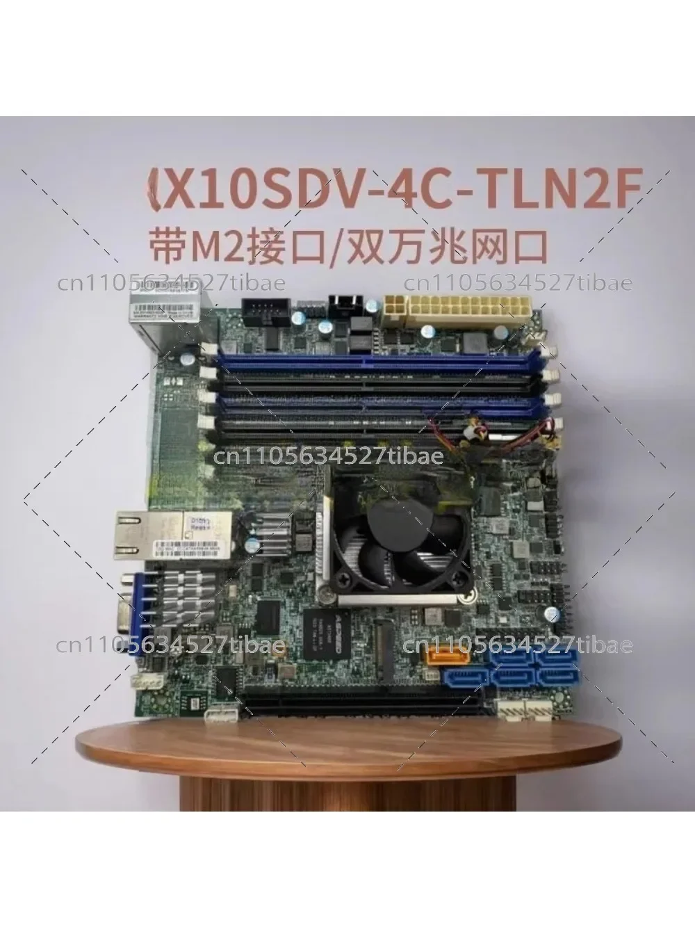 X10SDV-4C-TLN2F Main Board for NAS ITX Server Virtual Machine Dual 10Gigabit 1581 Chipset Computer Motherboard