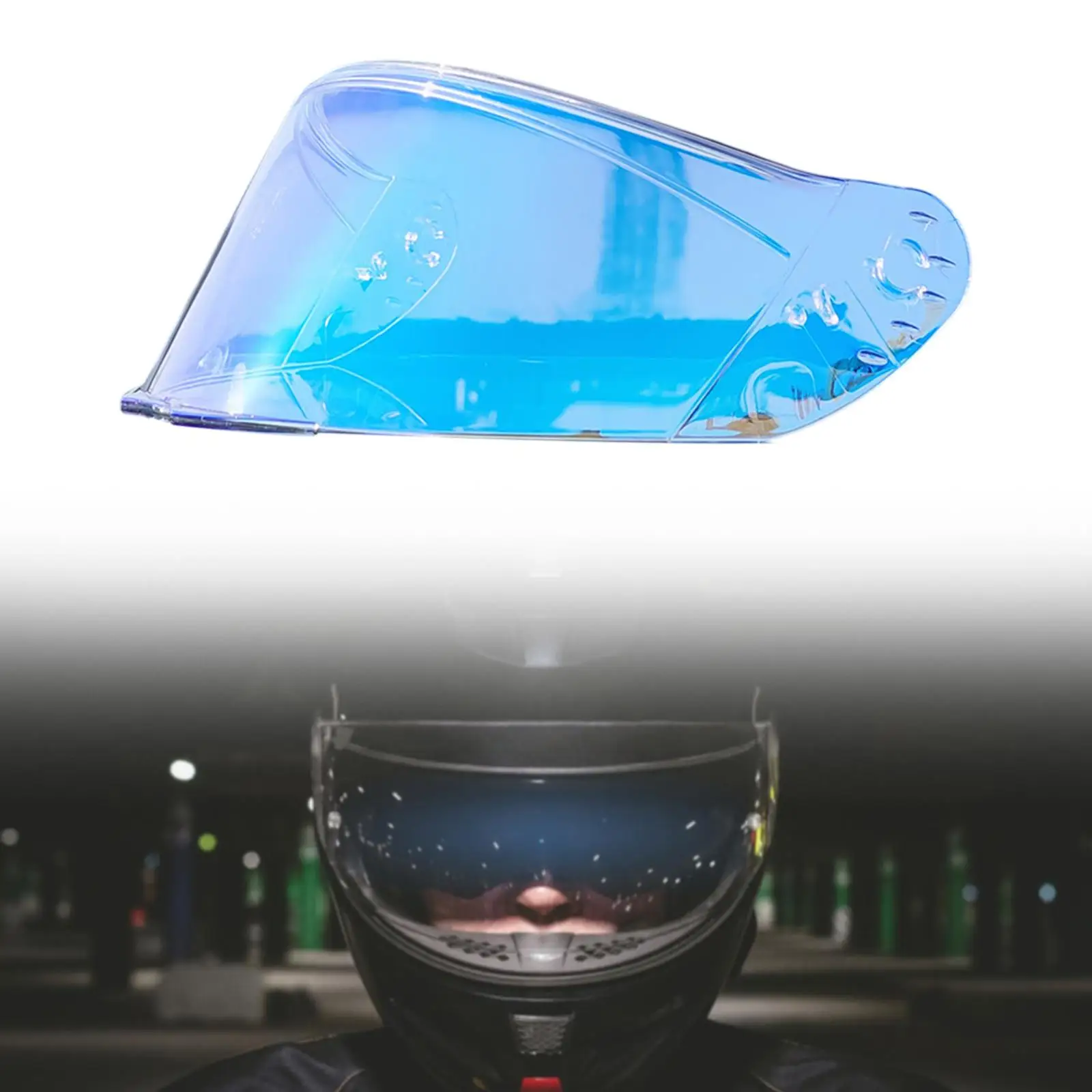 

Motorcycle et Visor Lens Lightweight Anti Scratch for 966 Model