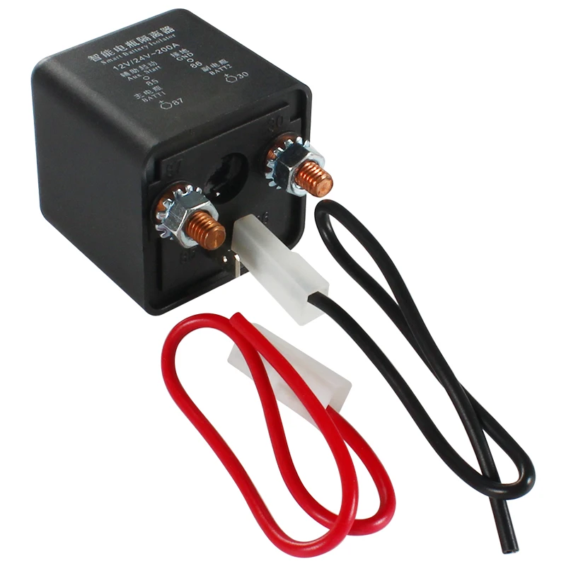

SUV 12V/24V 200A Lead Acid Intelligent Battery Isolator in Auto Switches Boat Parts