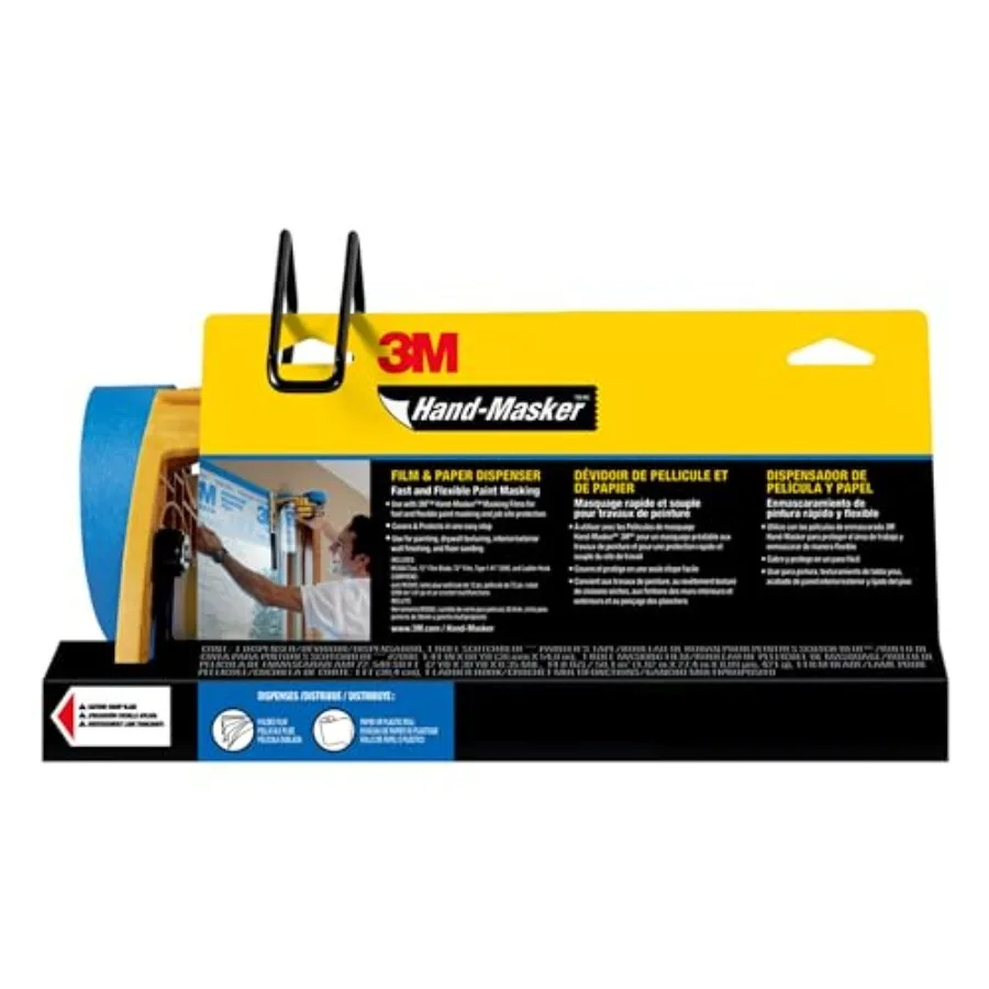 

™ Hand-Masker™ Pre-Loaded Dispensers Masking Film Tape Kit