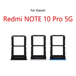 SIM Card Slot Tray Holder Sim Card Reader Socket For Xiaomi Redmi NOTE 10 Pro 5G