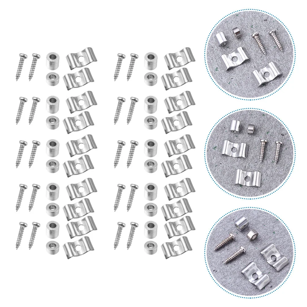 

10Sets Metal Guitar Buckles String Knobs Parts Accessories Electric Instruments Component Tuning Pegs