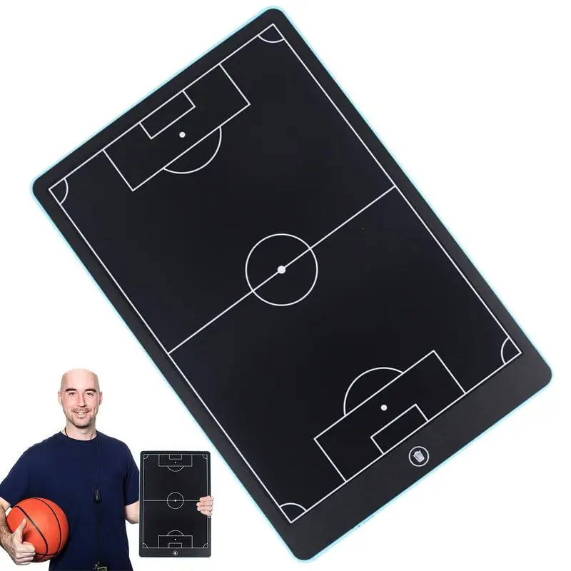 

LCD Coaching Board Soccer Electronic Basketball LCD Board Soccer Coaching Board With Pen For Football Marker Training Writing