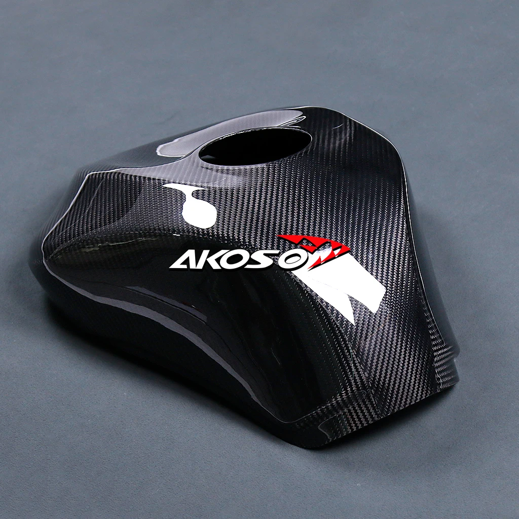 100% Full Dry 3K Carbon Fiber Motorcycle Tank Cover Fairings Kit 2019 2020 2021 2022 2023 2024 For Kawasaki ZX6R