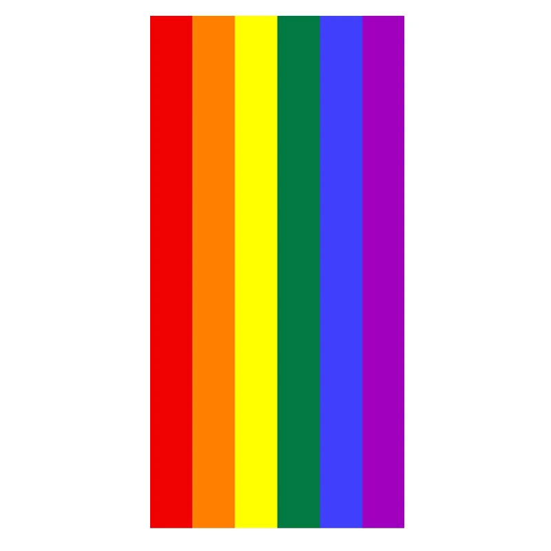 

Trendy Gay Lesbian Pride Rainbow Flag Beach Bath Towels LGBT GLBT Gay Pride Travel Swimming Shower Towel Sport Spa Sauna Towels