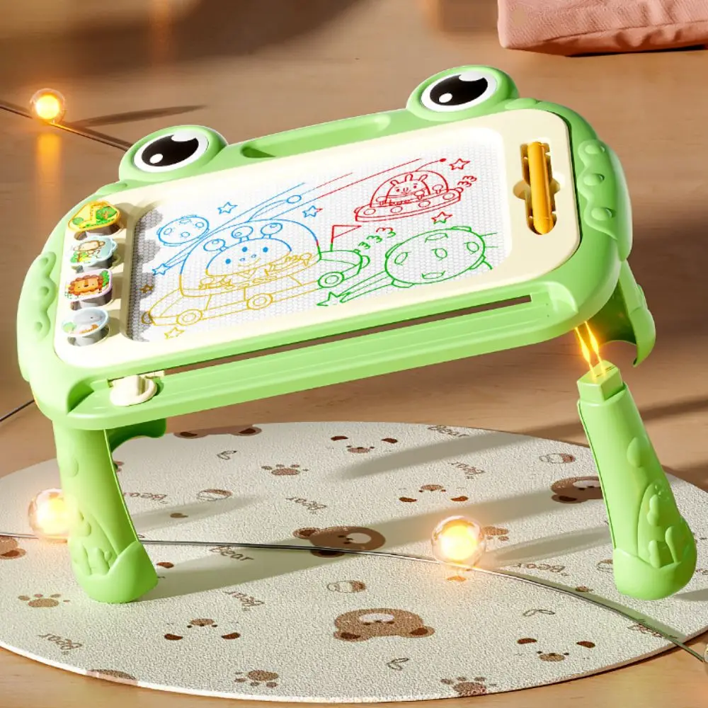 Frog Magnetic Drawing Board Painting Writing Doodle Board Toy Pad Graffiti Erasable Magnetic Graffiti Board