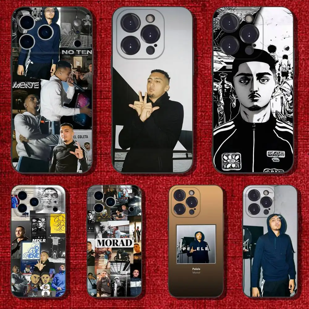 

M-Morad MDLR Morad04 Phone Case For iPhone 6,17,16,15,14,13,12,11 Plus,Pro Max,XS,X,XR,SE,Mini,8,7,Soft Silicone Black Cover