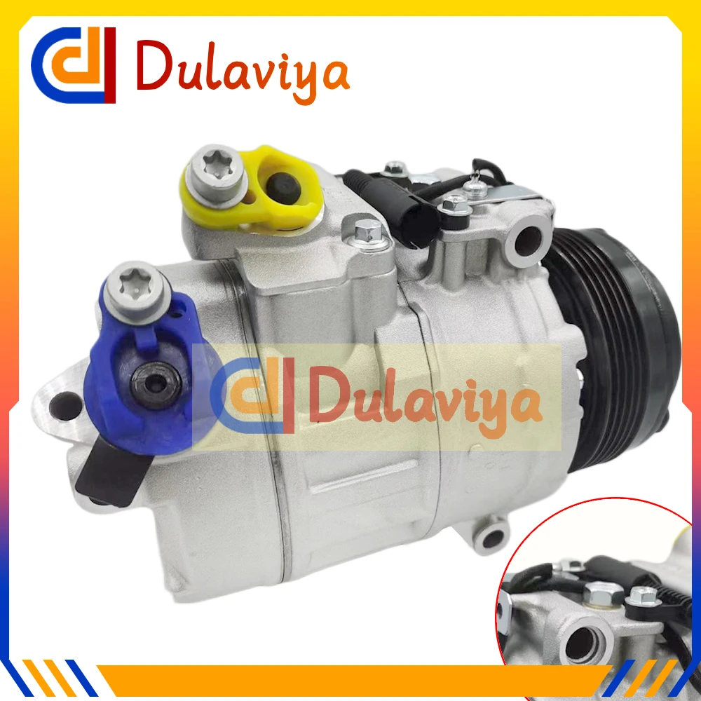 

AC Air Conditioning Compressor For BMW 3ER E46 320i 325i 330i X3 E83 2.0i 2.5i X5 E53 2.0i 4.4i 64526915388 64526918000 64526916
