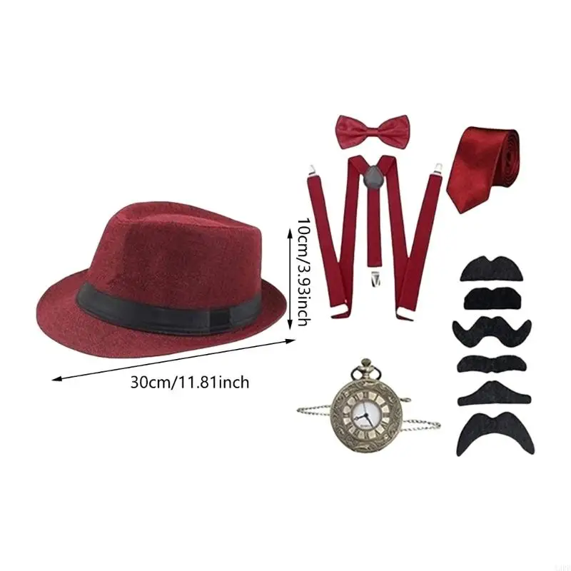 Kostium lat 20. wieku Pocket Watch Halloween Cosplay Costplay Akcesoria