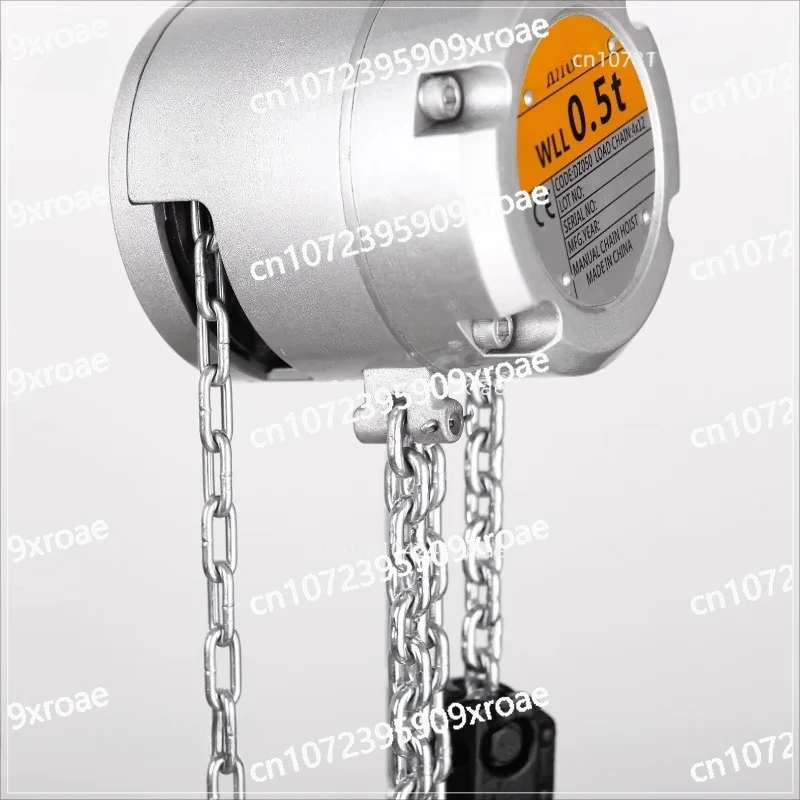 

Mini Hand Chain Hoist Hook Mount 0.25/0.5 Ton Capacity 3 Meter Lift CE Certificate Portable Manual Lever Block Lifting NEW