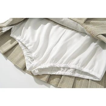 YENKYE American Retro Pleated Mini Skirt Women Sexy Low Waist Summer Skirts Cool Girl Y2K Saia 6 YENKYE American Retro Pleated Mini Skirt Women Sexy Low Waist Summer Skirts Cool Girl Y2K Saia 6