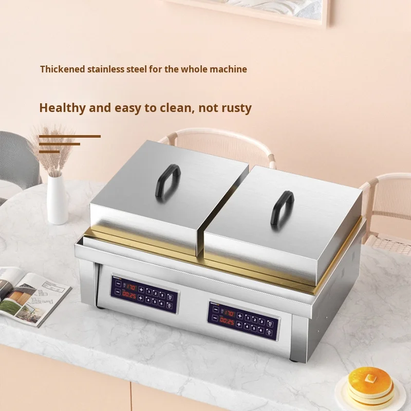 Commercial Multifunctional Snack Machine Japanese-Style Copper Drum Grilled Pancake Souffl Internet-Famous New 220V Andiwei