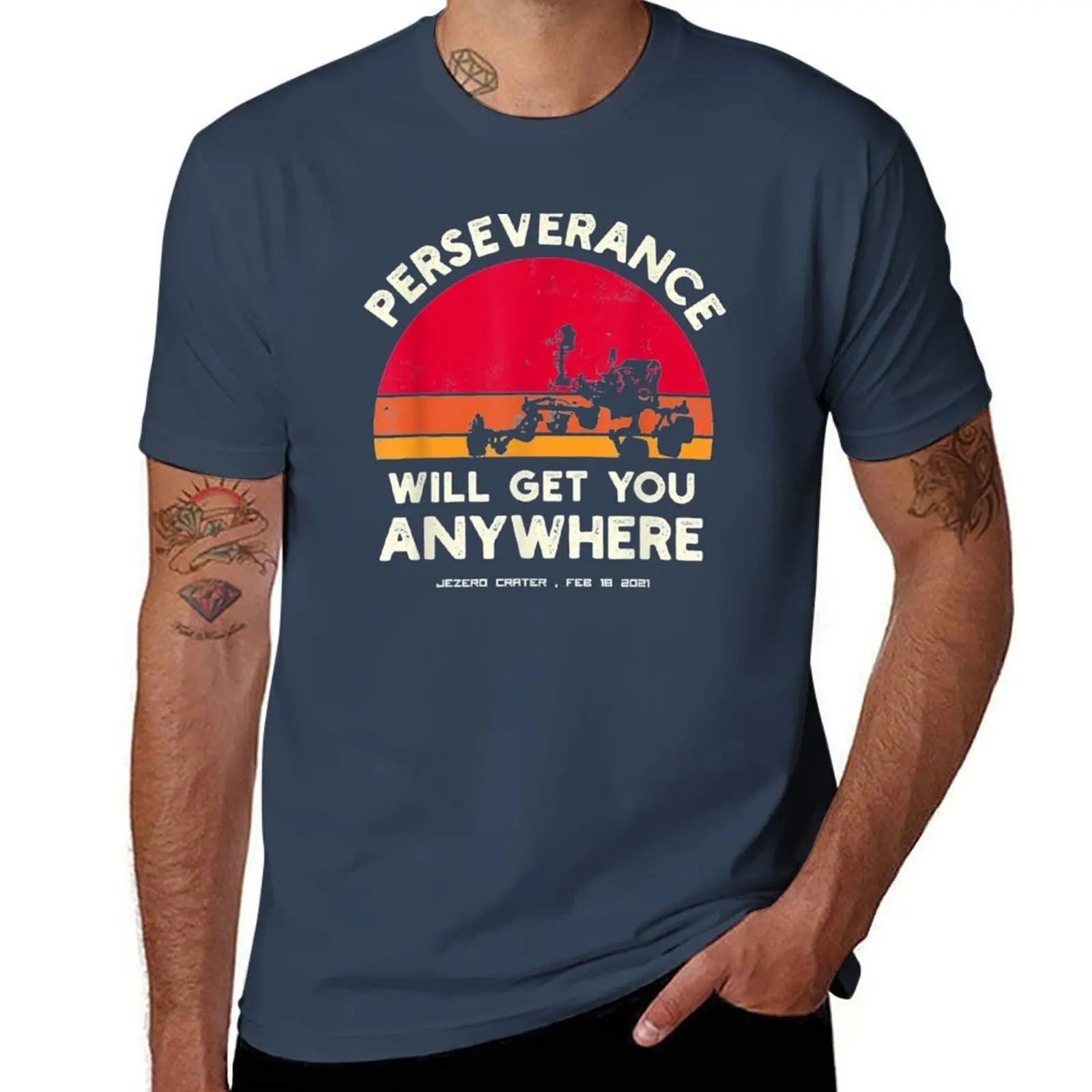 

Perseverance Mars Rover Landing 2021 Mission T-Shirt anime t shirts for man man t shirts for men T-Shirt