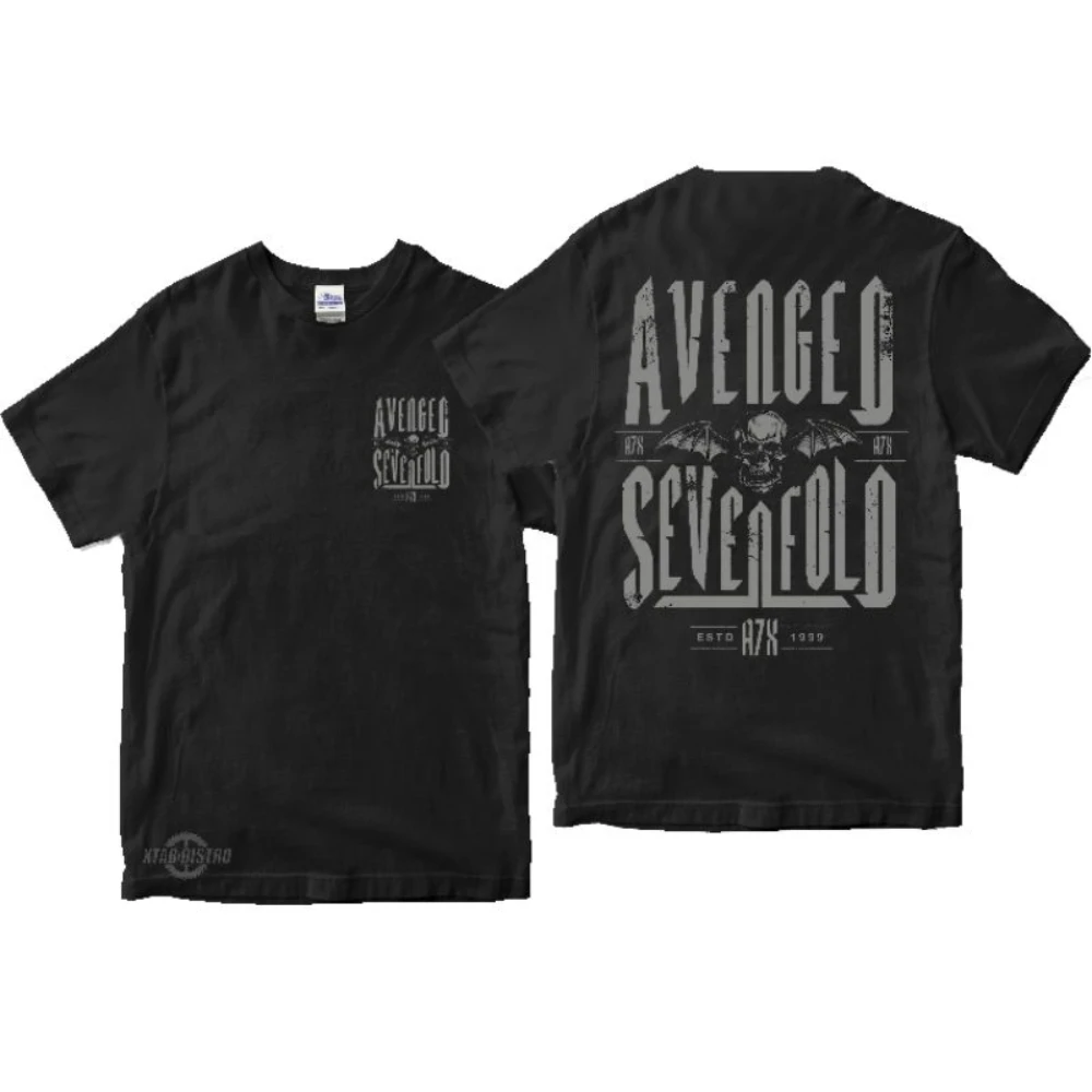 

Avenged SEVENFOLD Estd 1999 Band T-Shirt A7X Metal Band T-Shirt Men's and Women's Casual Comfort Printed T-Shirt