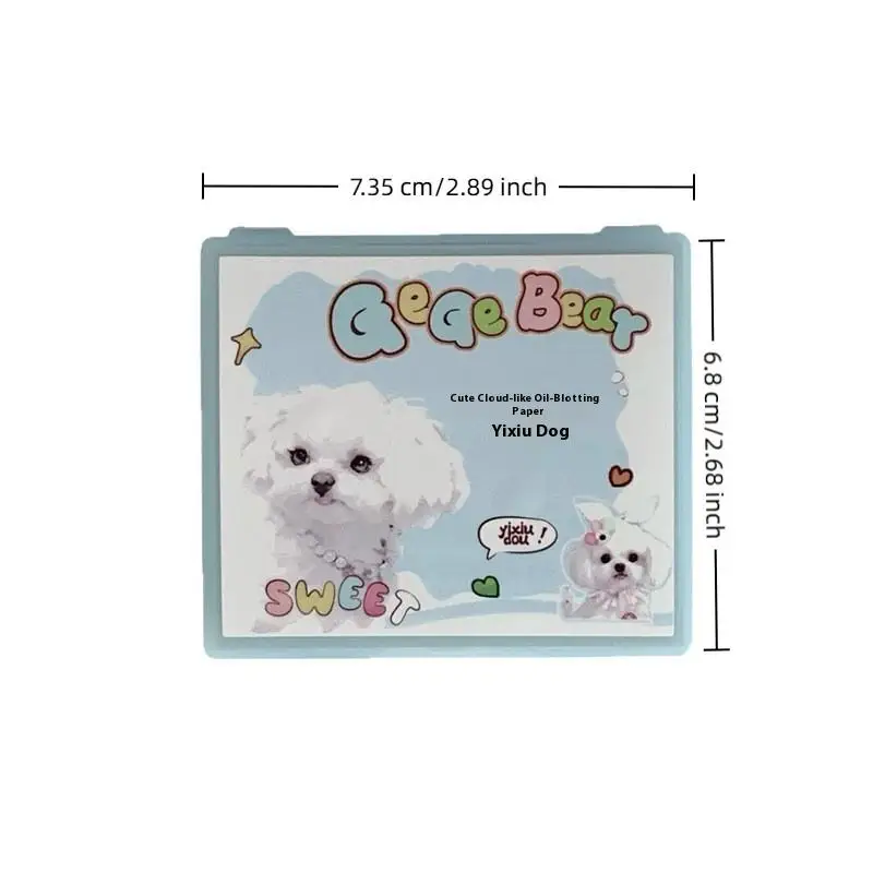 100 Vellen Olie Vloeipapier Met Case En Make-Up Bladerdeeg Olie Absorberende Vellen Bamboe Houtskool Gezichtsolie Vloeibladen Voor Make-Up