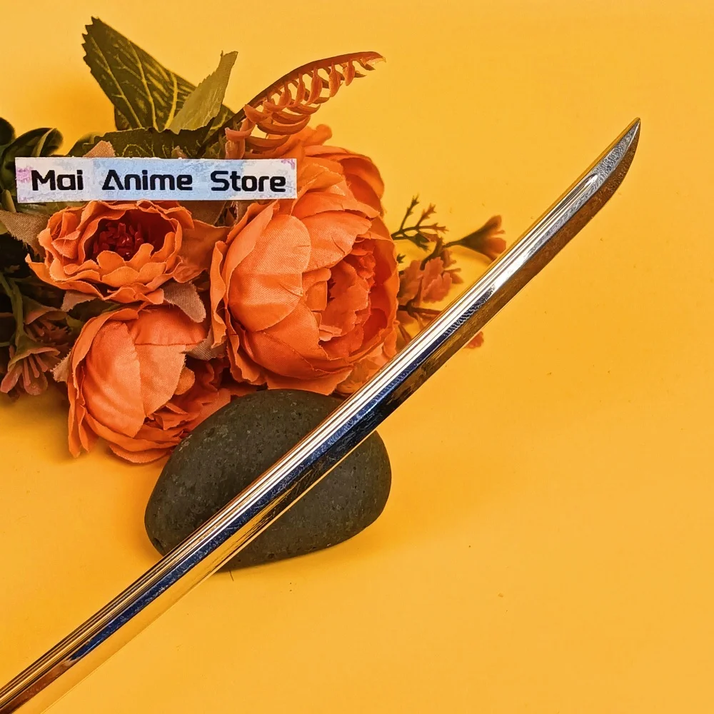 10inch Shinji Hirako Katana Anime Bleach Metal Ninja Knife Blade Sword Original Sabre Real Size Japanese Katana Unsharp Toy Gift