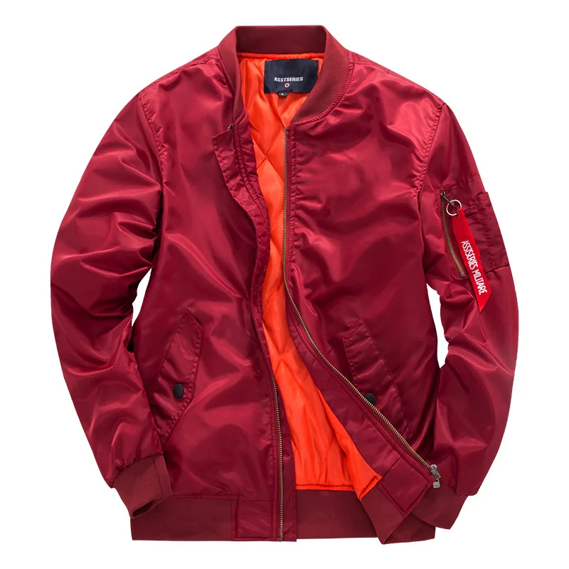 Men's Autumn Winter Pilot Jackets New Oversize S-8XL Male Sports Casual Cotton Jacket Couple Warm Air Force Jackets Outcoats
