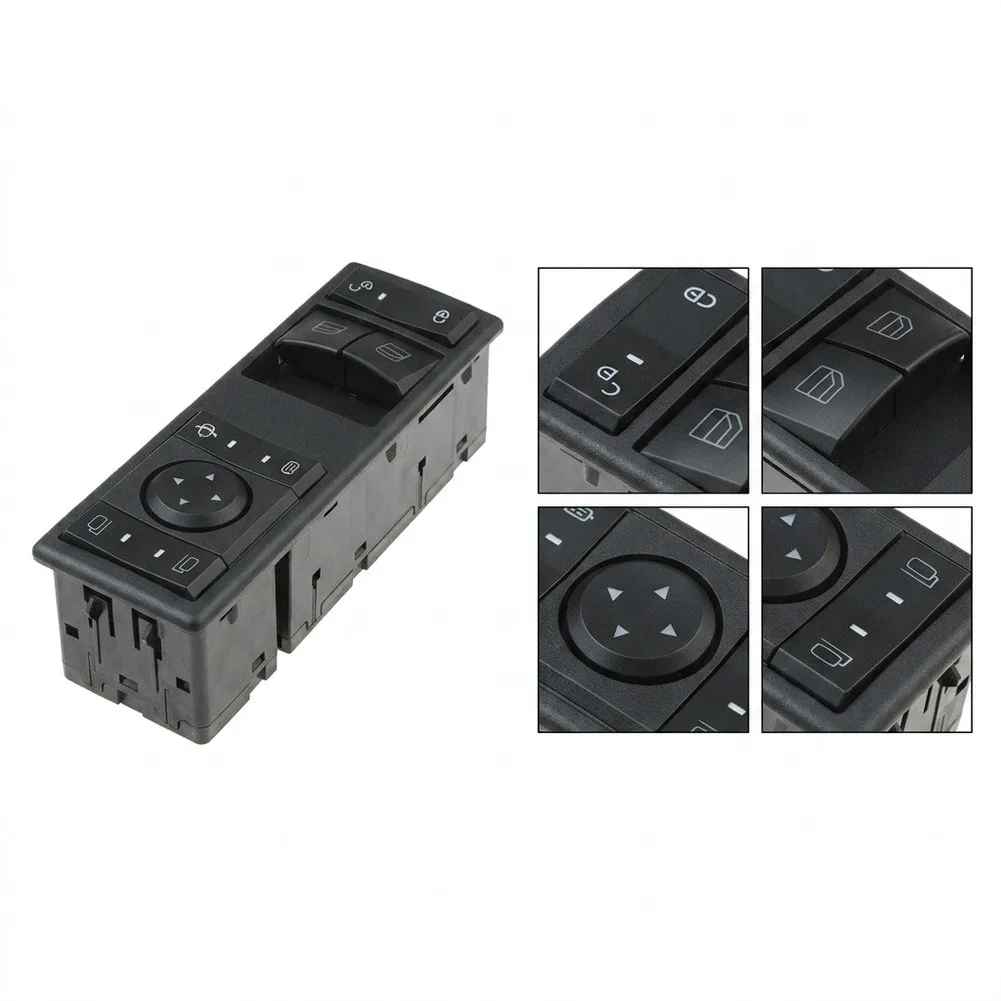For Left Driver Side Car Window Control Switch 9605451213,A9605451213 For Mercedes For B-enz For Truck For Actros  For MP4