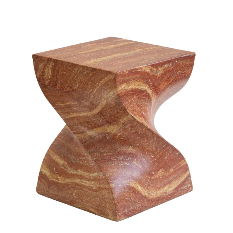 Side tables for living rooms, rotating coffee tables, side cabinets, balcony with a unique small table