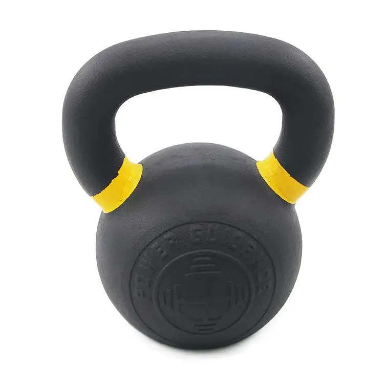 Konkurencja Kettlebell podnoszenie ciężarów żeliwne Chiny 8-32KG Logo na zamówienie