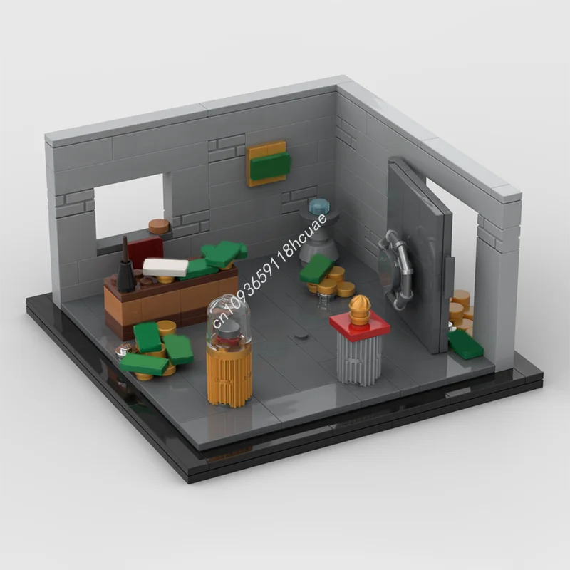 

239pcs MOC Scrooge McDucks office Famous fairy tales Model Building blocks Education idea Brick Toys Assemble Christmas gifts