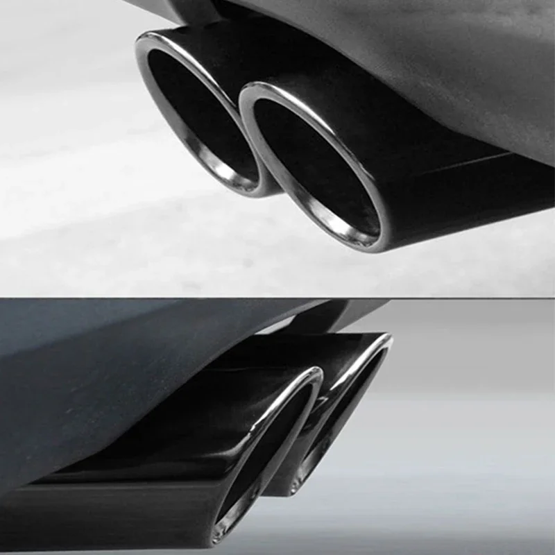 Exhaust Tips Muffler Compatible With VW Volkswagen JETTA/SAGITAR/POLO/GOLF 7/Passat/Tiguan For BMW 325i 328i For Audi Q5/A4/A3 view 4