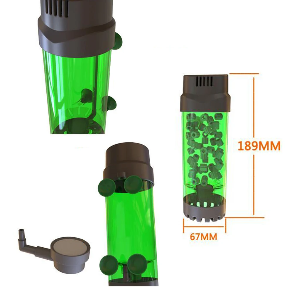 

600 Aquarium Pump Fish Tank Filter For Oxygen Increasing Biochemical Filtration Air Bubbles Low Noise Filterfish Tank Air