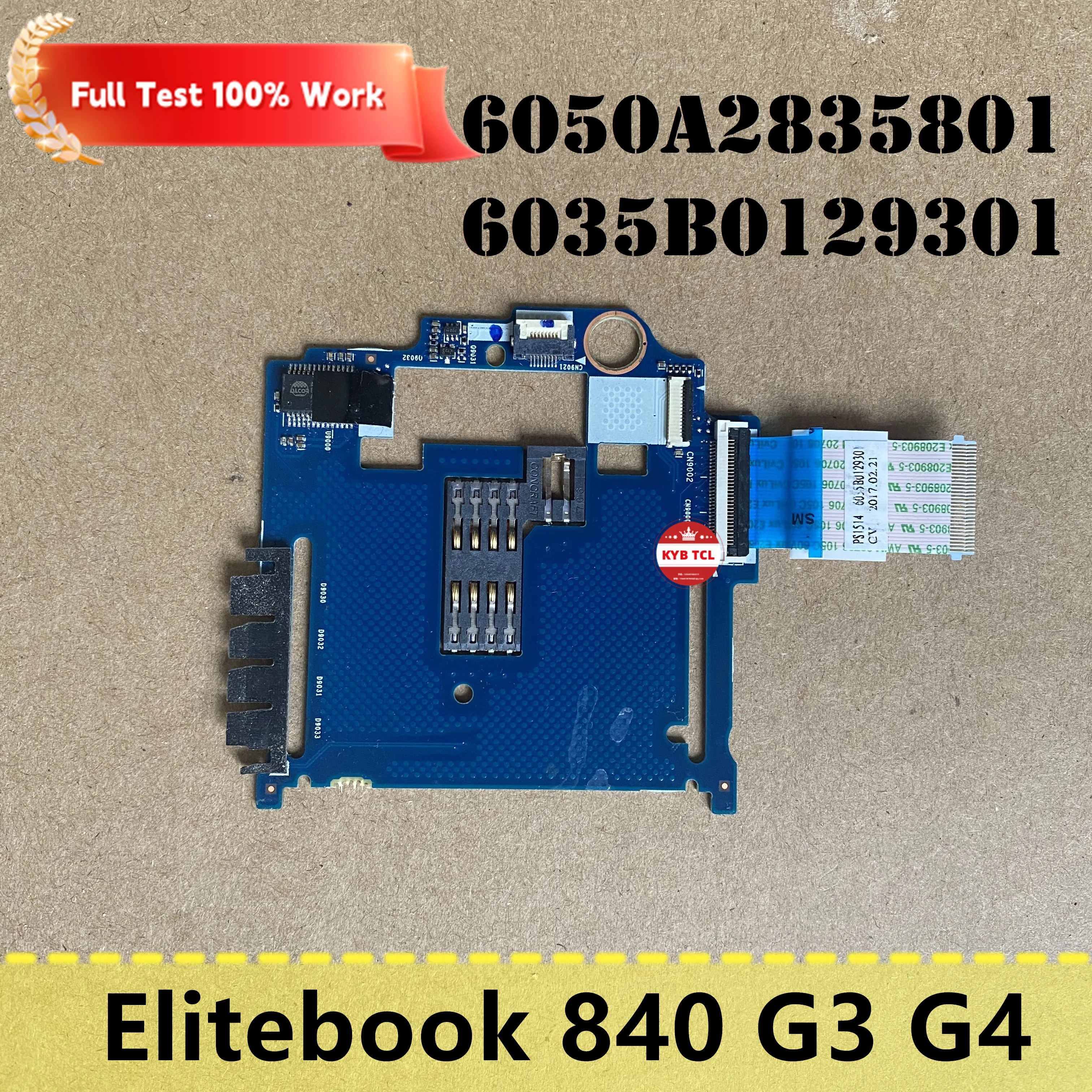 For HP EliteBook 840 G4 G3 Smart Card Reader Board + Cable Or Touchpad Trackpad Board Or NFC Module Board PS1514 6050A2835801