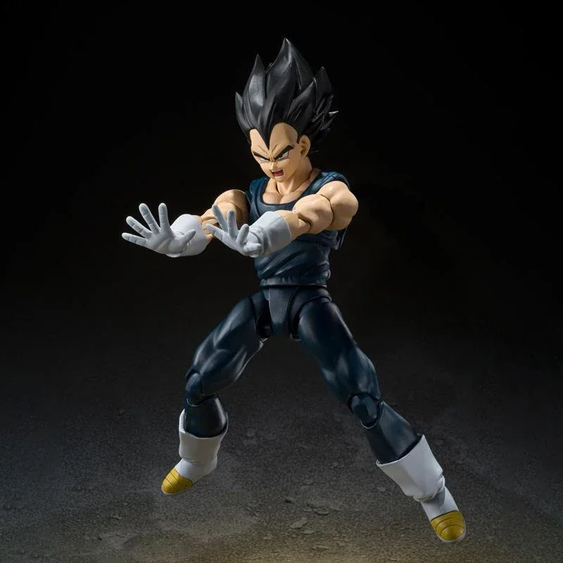 Figuras de héroes de Super Dragon Ball de Anime, figura de acción de Vegeta, muñeca de colección móvil Bejita, juguetes modelo Shf Saiyan Vegeta