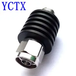 10W N Type Attenuator DC-3Ghz/4Ghz 1/2/3/5/6/10/15/20/30db/40db N Male to Female RF coaxial Power plug Male to jack Female 50ohm