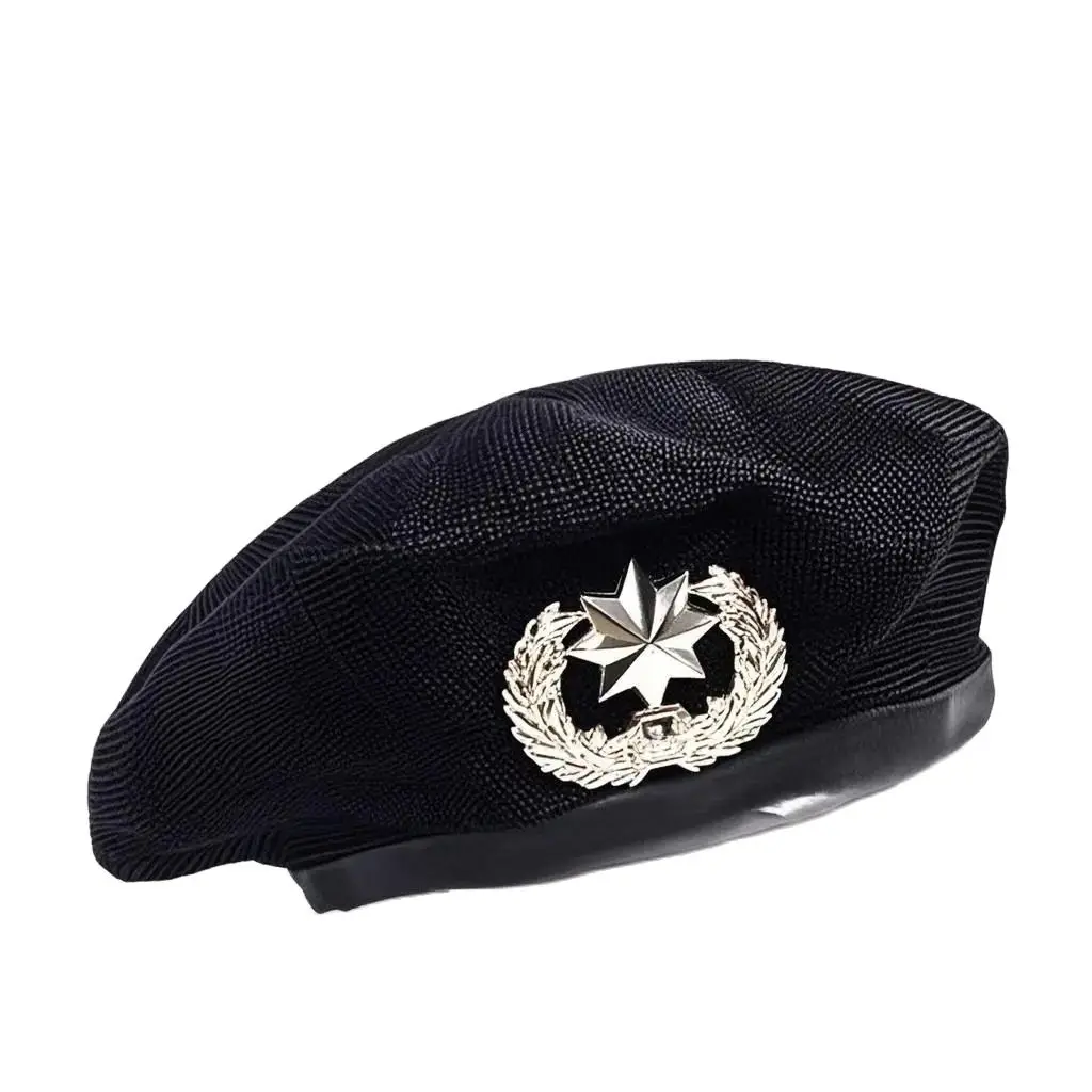 Mesh Beret Hat for Men & Women Summer Breathable French Cap Performance Costume Accessory  Adjustable