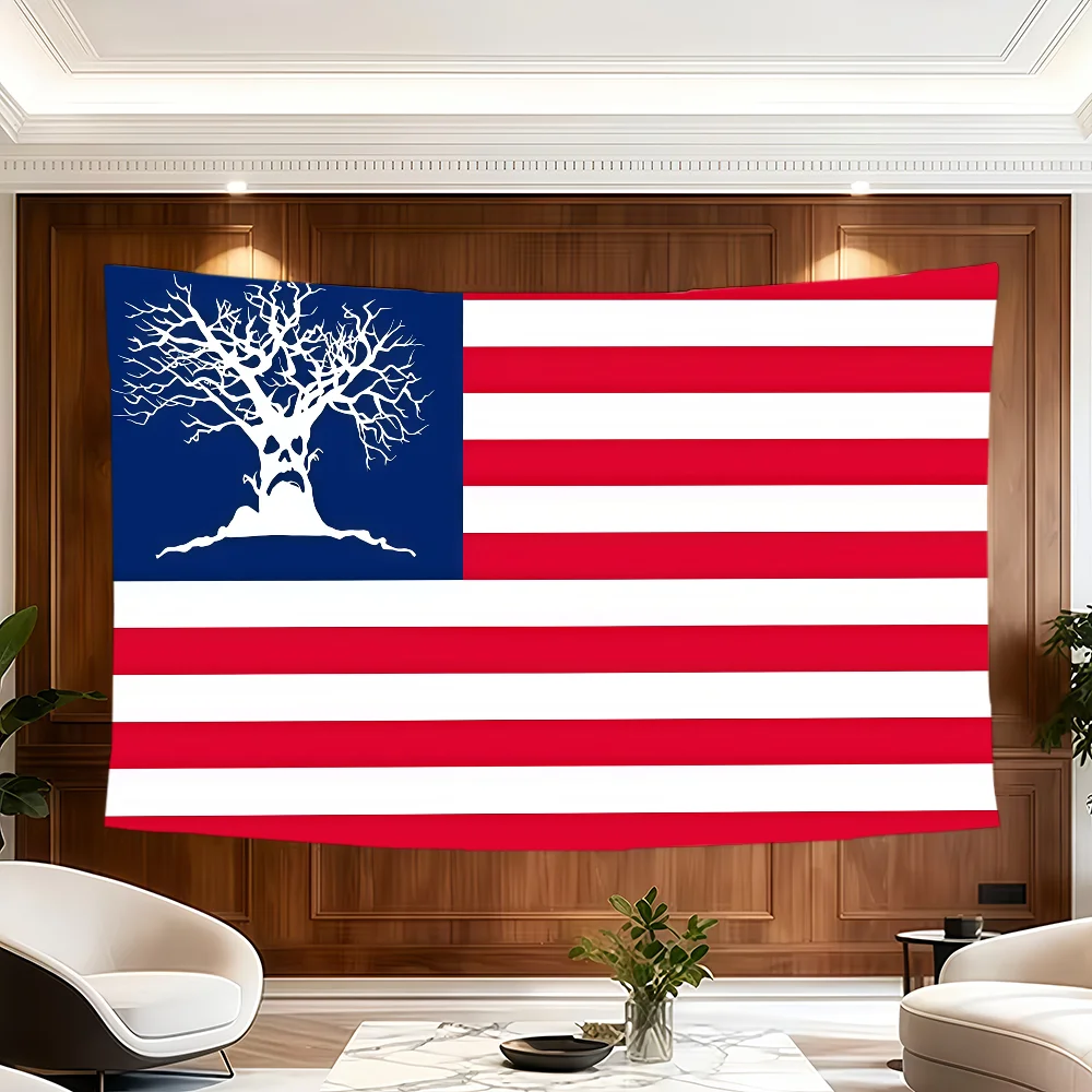 Cool H-Haunted M-Mound-S flag Room Decoration Wall Tapestry Hanging Aesthetic Bedrooms Advertising Banner