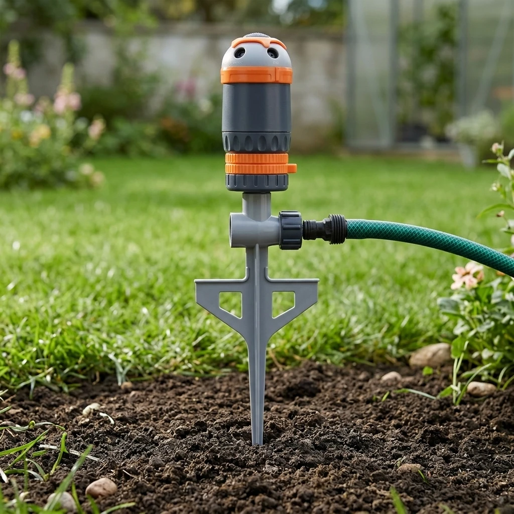 Gardeners Lawn Sprinkler Backyard Irrigation Efficient Heavy Duty ABS Water Sprayer for Yard Greenhouse Garden Watering