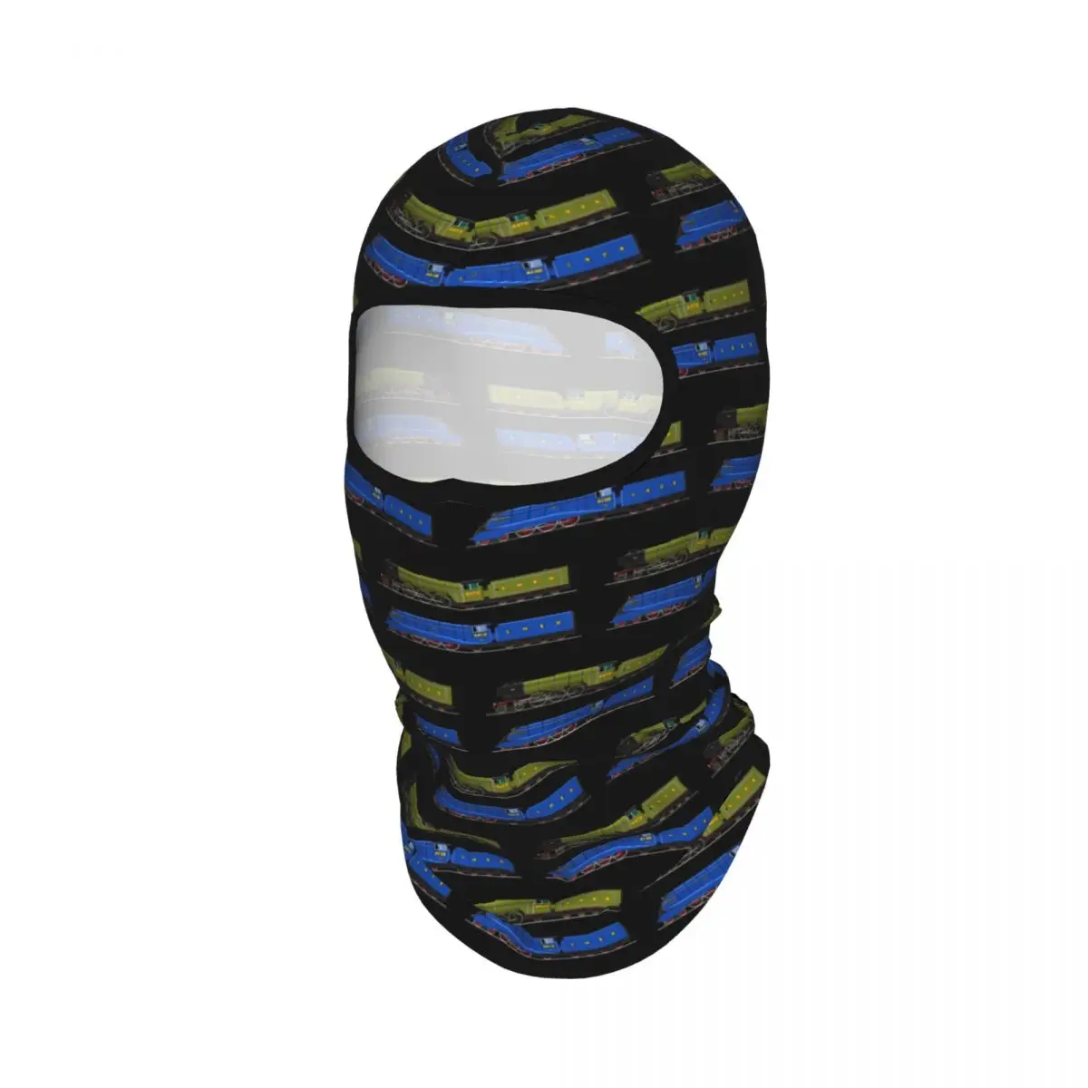 Flying Scotsman And The Mallard Breathable Thin Balaclava Full Face Mask Sun Protection Neck Gaiter For Motorcycle Cycling
