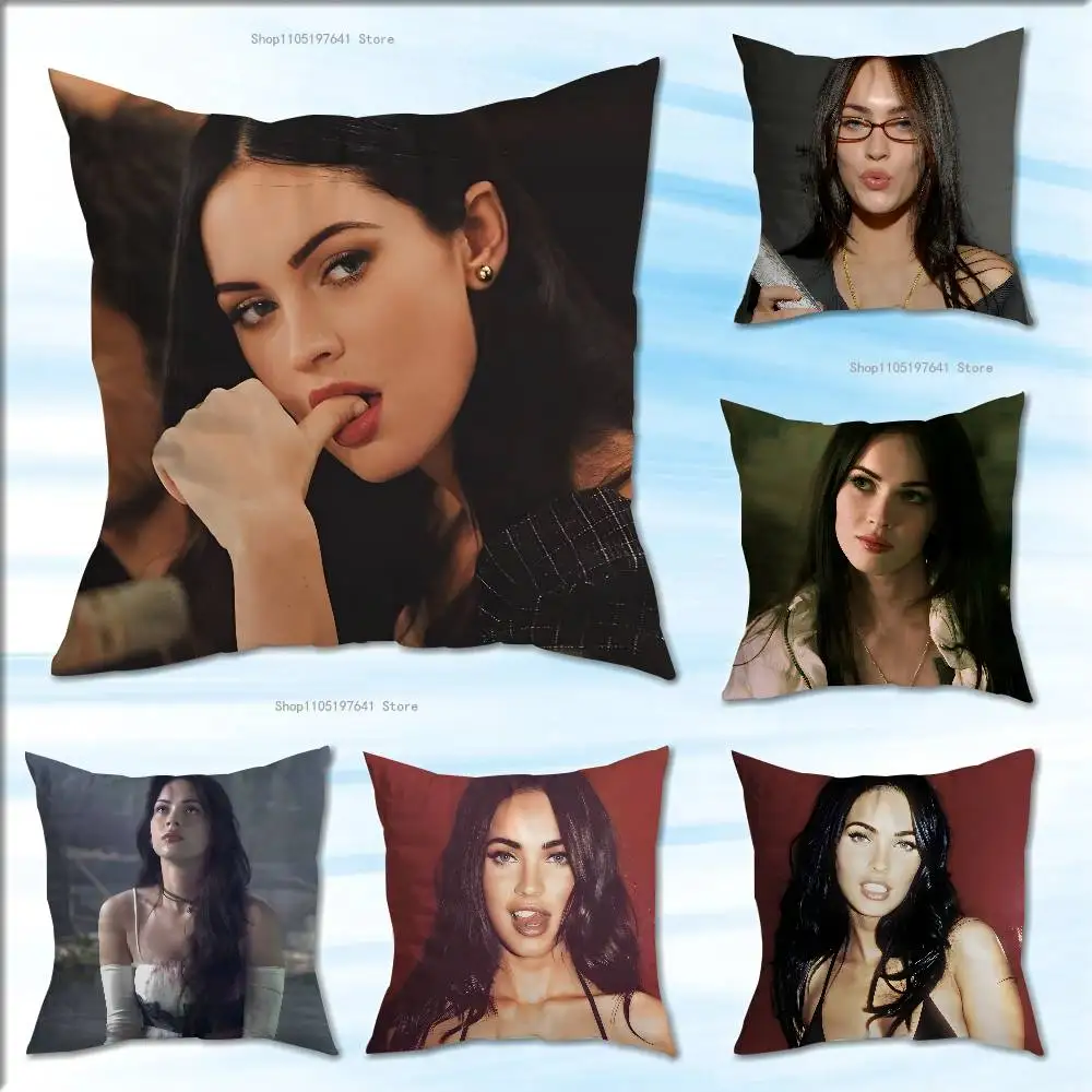 

Jennifers Body Megan Fox Pillow Case Plush Pillow Cases Home Decoration Pillow Cover for Sofa Bed Chair Living Room