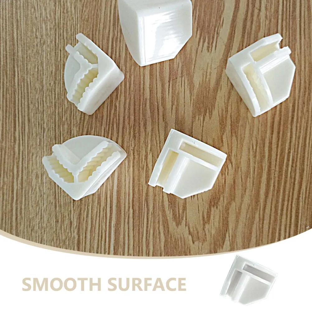 

50 Pcs Right Buckle Storage Cube Divider Organizer Connector Shelves Connectors Wire Accessories