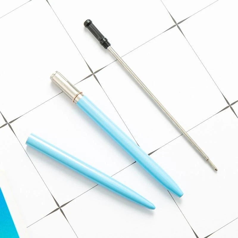 W89C Tinh tế ký bút Pen Body Thoải mái Grip Kim loại Ballpoint Bút Ben Biểu tượng Bút KIỂM SOÁT CHO Tiệc khách sạn