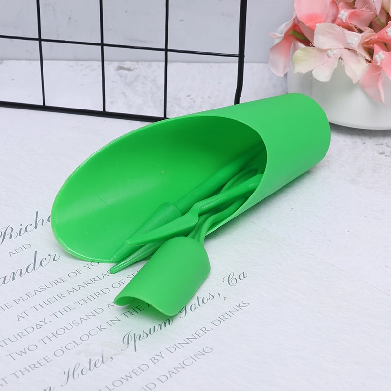 4Pcs Sowing Succulents Transplant Seedlings Planted Tool Bonsai Fertilizer Drilling Device Garden Planter Kit DIY Accessories