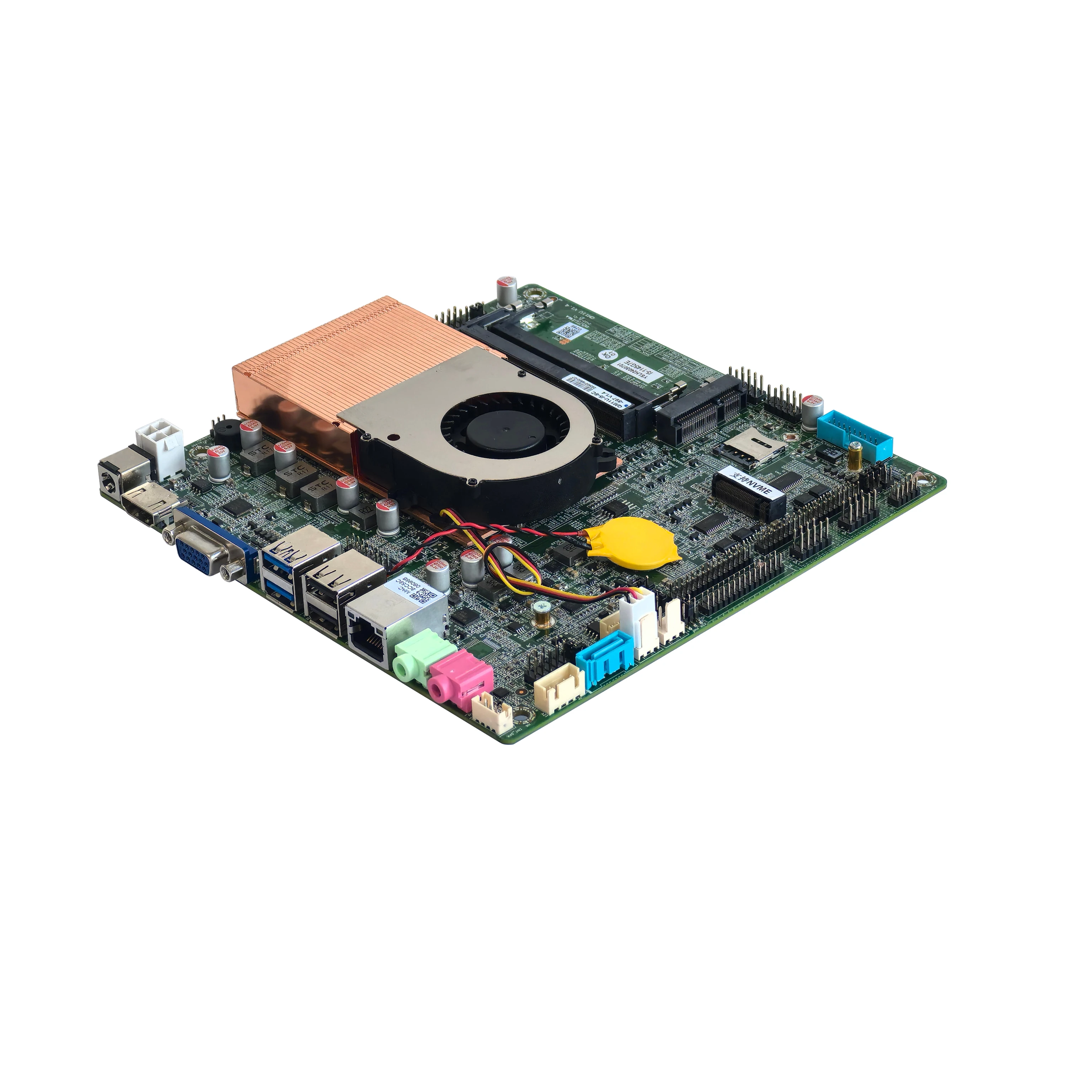 

2025 QM11U 11th Generation Motherboard Core i5 1155G7 CPU Quad core 4K Type-C Dual LAN 2/6*Serial COM Ports PCIE3.0