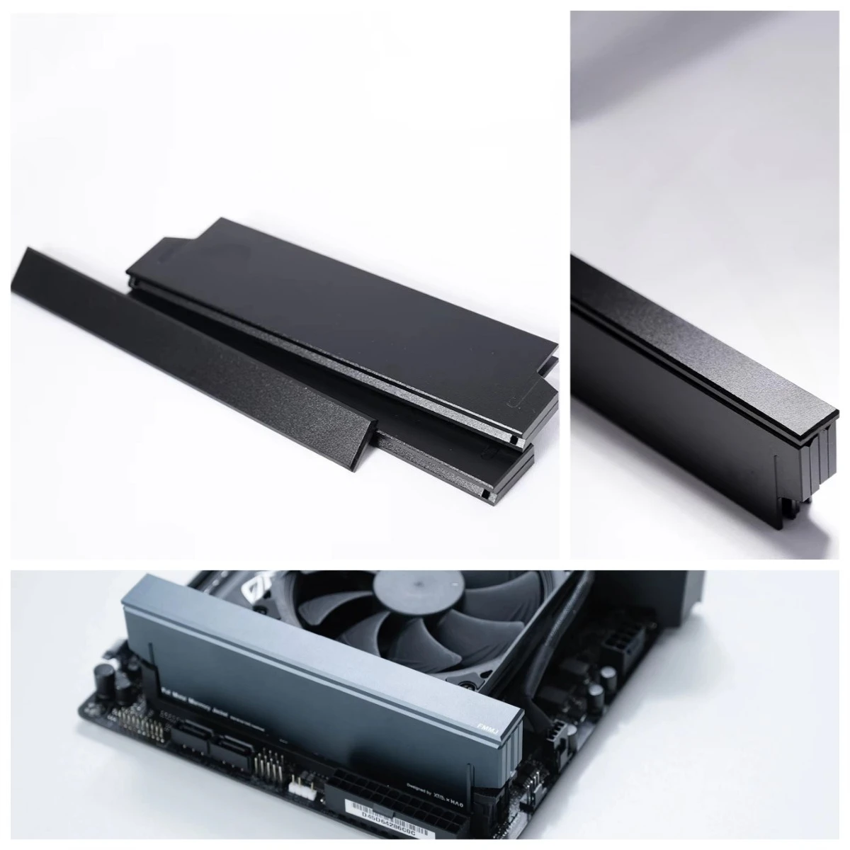DDR4 DDR5 memory cooling vest heat sink memory cooling armor aluminum customization