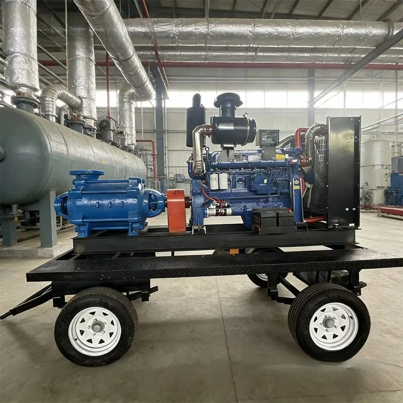 Agricultural horizontal single-stage centrifugal end suction diesel irrigation pump