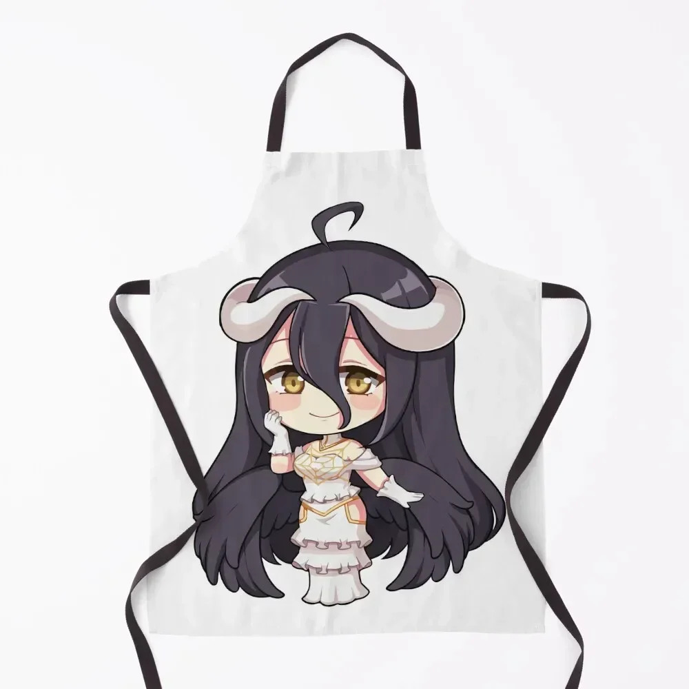 Albedo Chibi Apron Waiter Uniforms Kitchen Apras For Women carpenter Apron