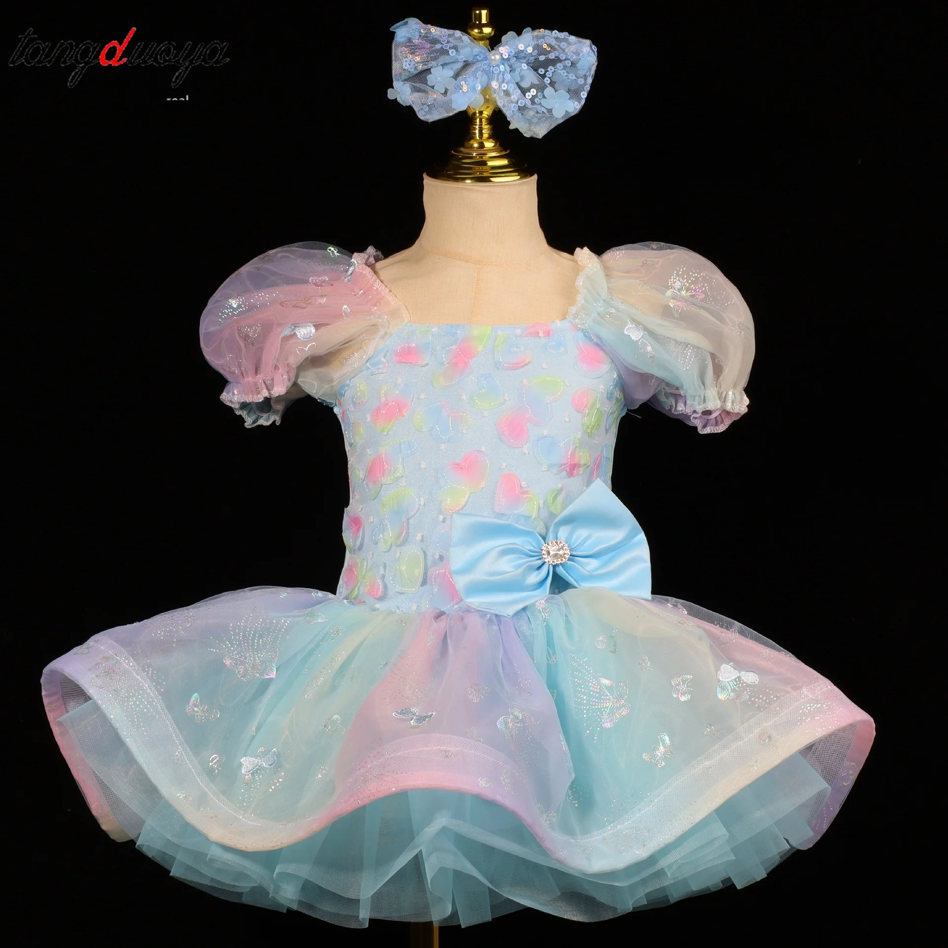 

Performance Elegant Leotards for Girls Ballet Cute Dance Wear Kids Clothes Ballet Dress Stage Costumes Quality Children Clothing