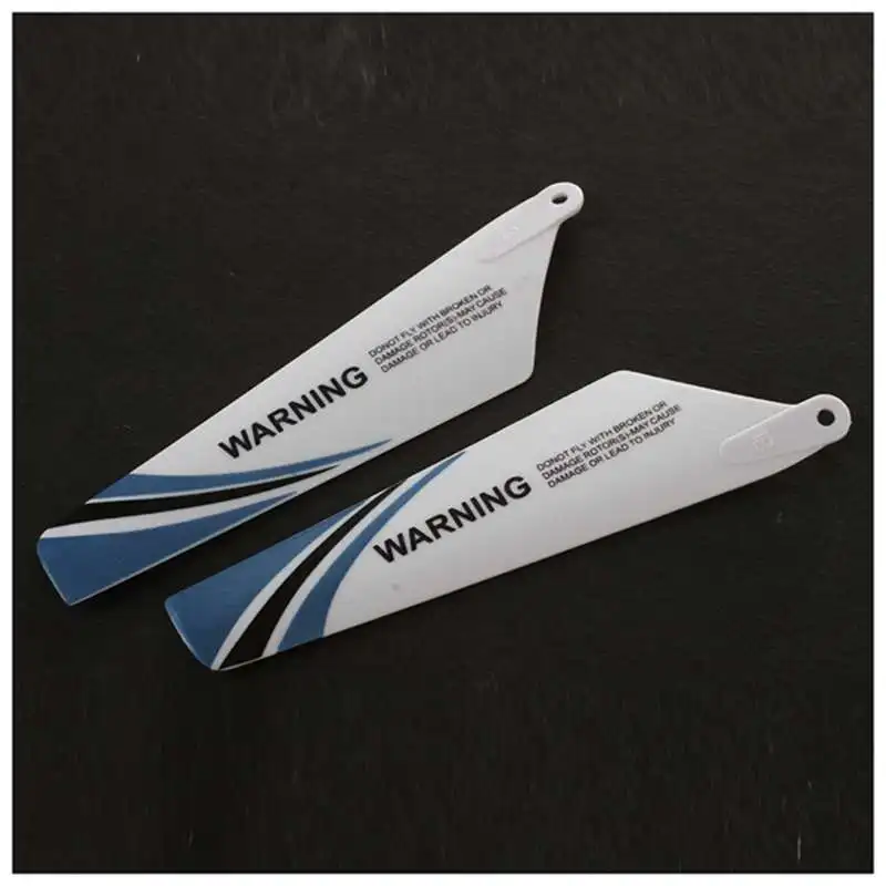 ABWE 4pcs spare blades for helicopter rotor rc S107 Blue