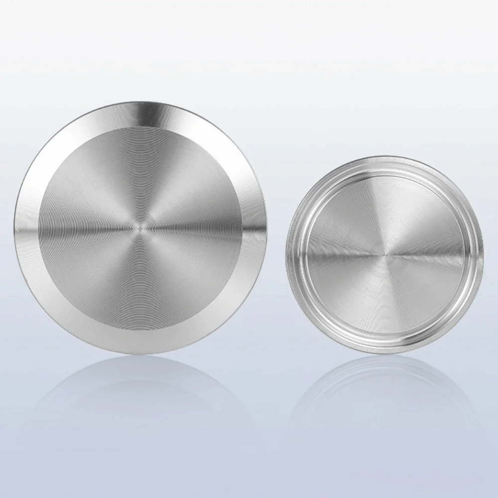 1.5" 2" 3" 4" 6" Tri Clamp TC Blind Cover Stainless Steel Quick Opening Sanitary End Cap Rust Proof Quick Install Blind Disk